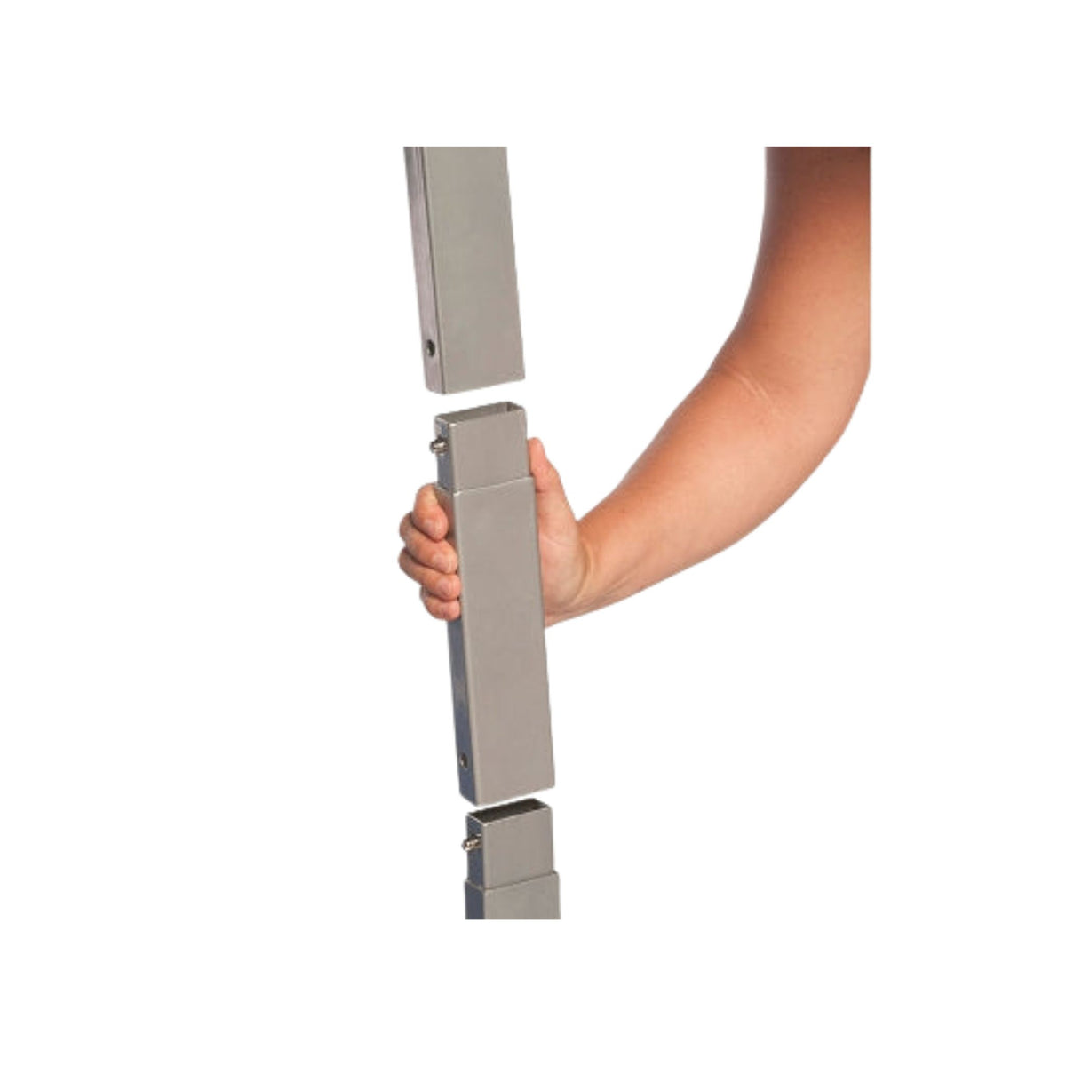 Leg Extension Set of 4 - Silver