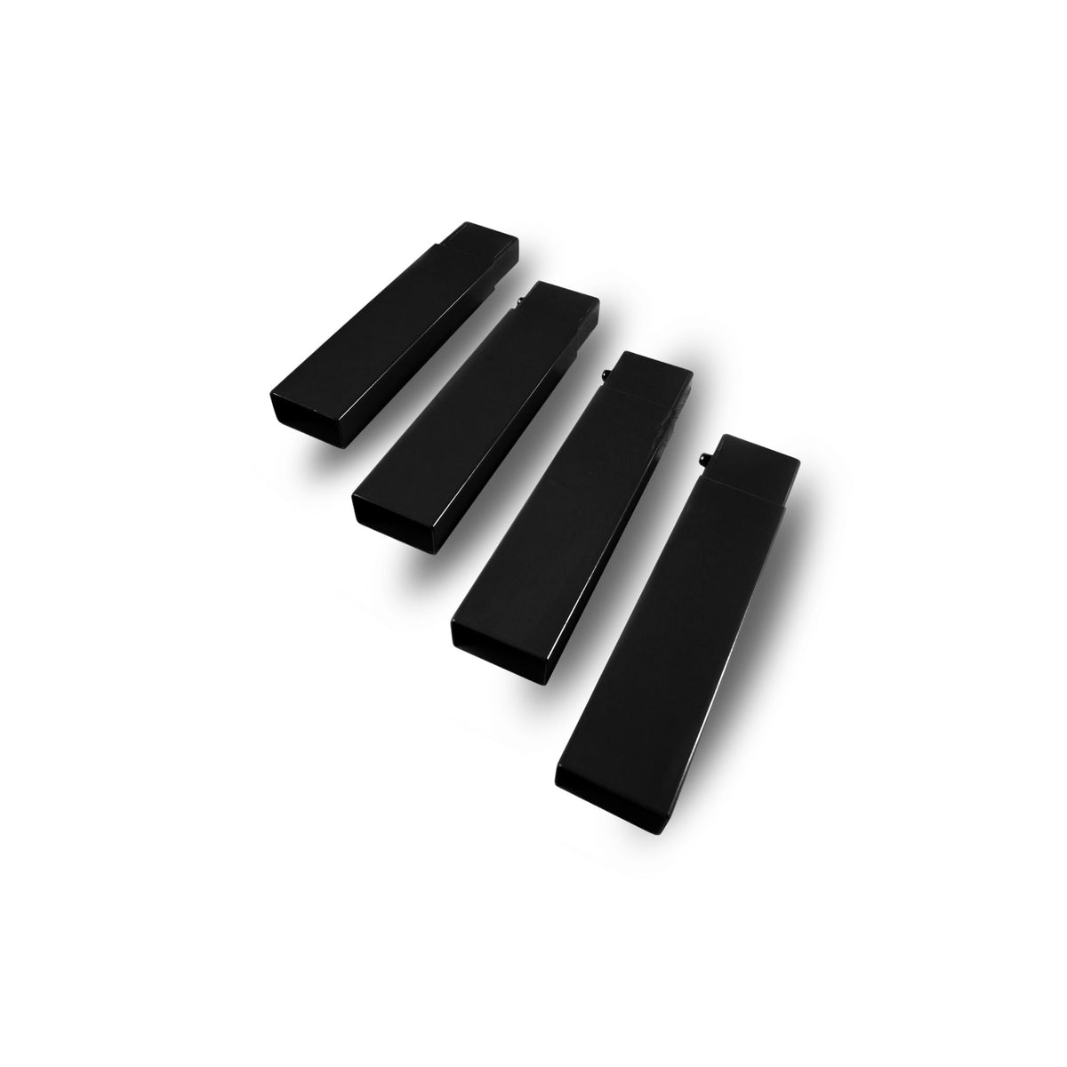 Leg Extension Set of 4 - Black
