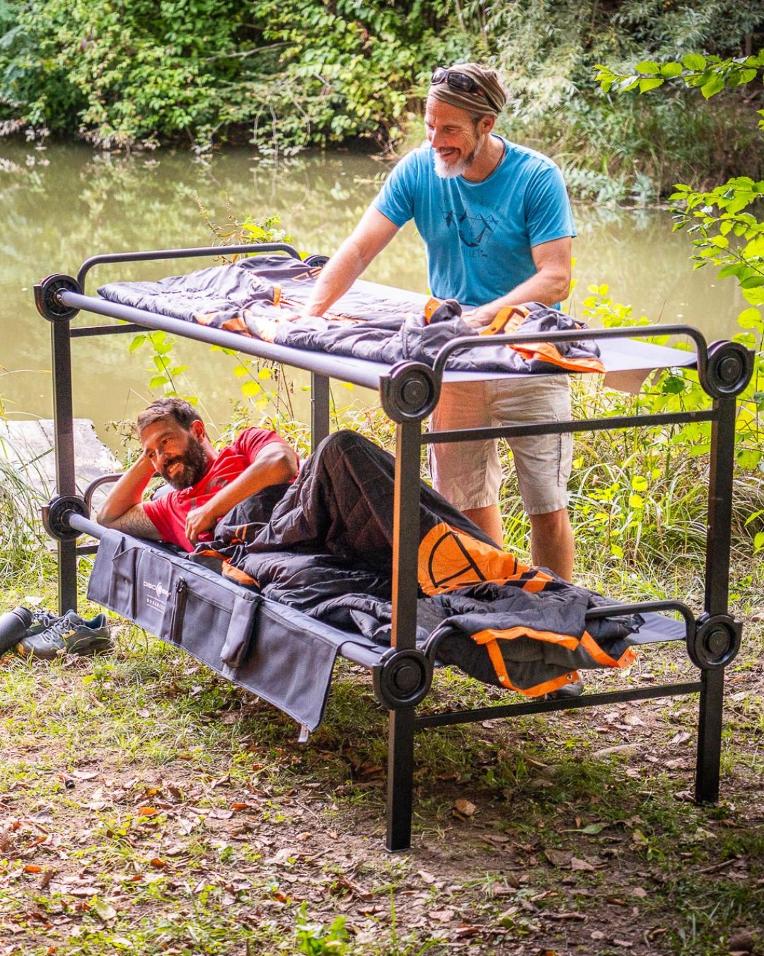 Disc-O-Bed camping lifestyle image